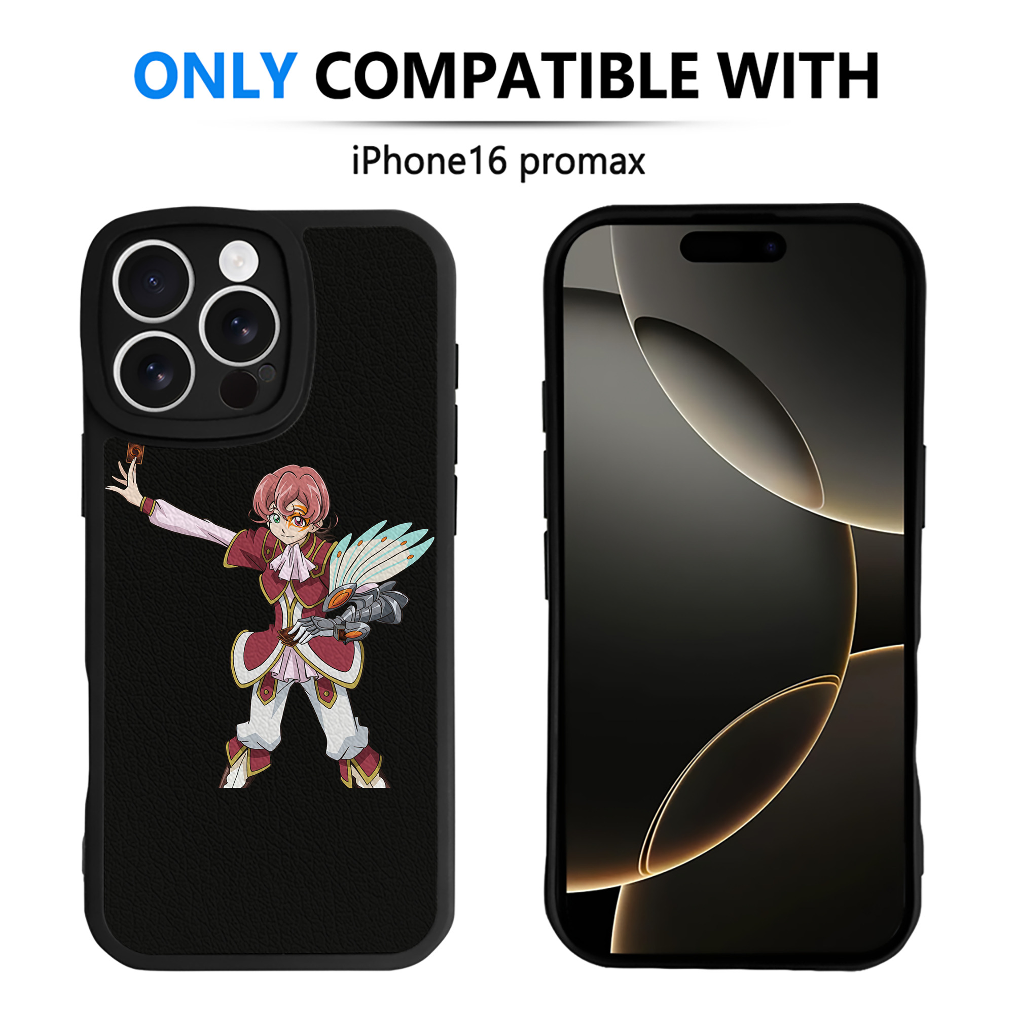 遊☆戯☆王 Yu-Gi-Oh! 【iPhone 16シリーズ対応】シリコンスマホケース（レザー調） 材質：シリコン
